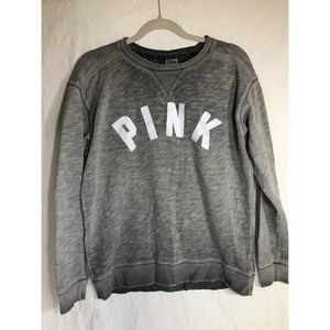 VS PINK crew neck sweatshirt sz S